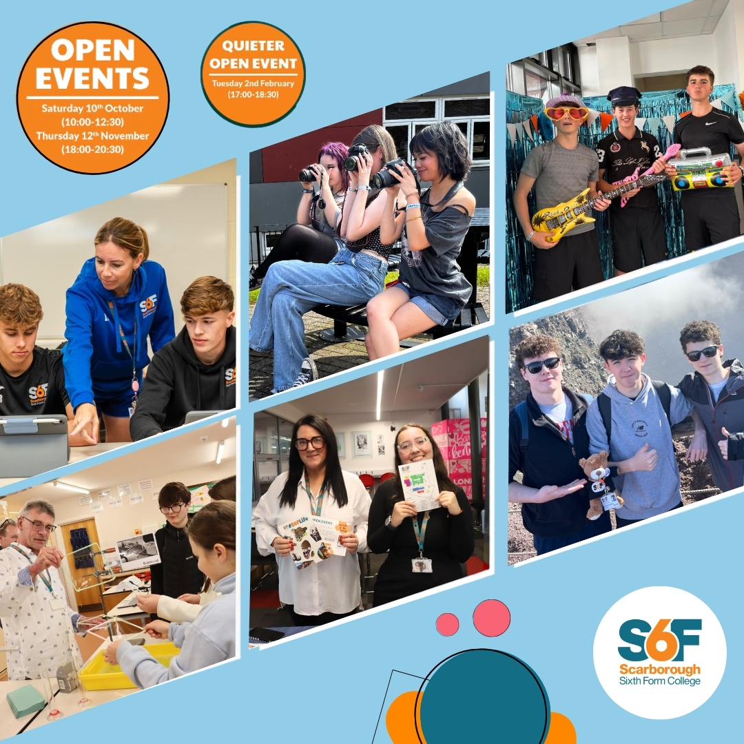 Scarborough Sixth Form College Open Event